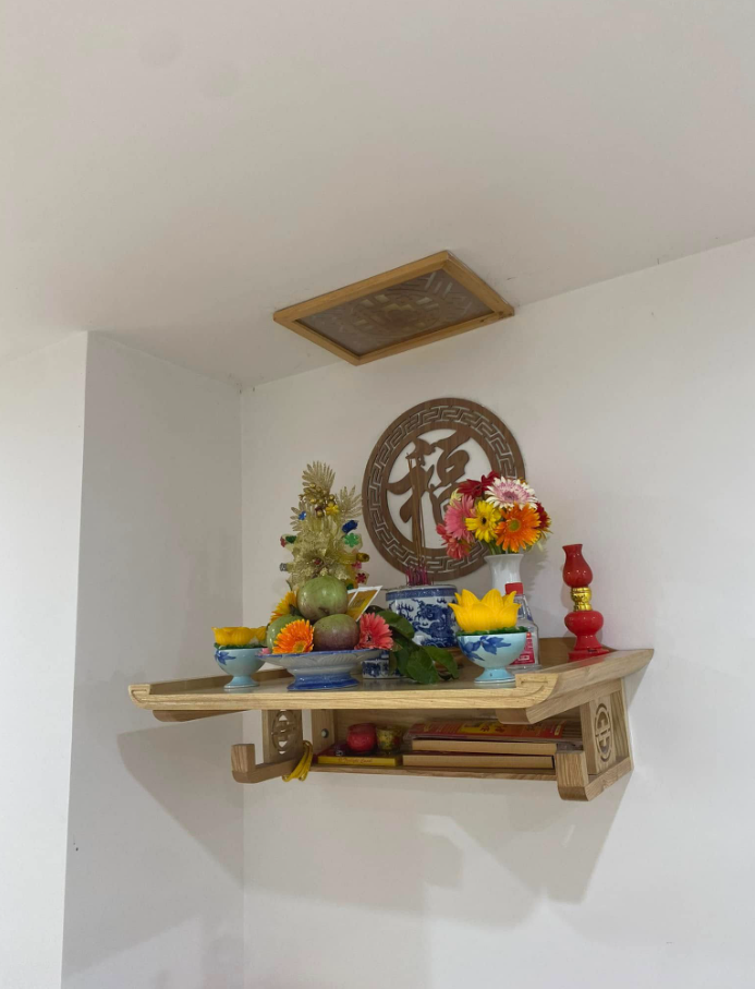 Bàn Thờ Treo Tường Chữ Thọ